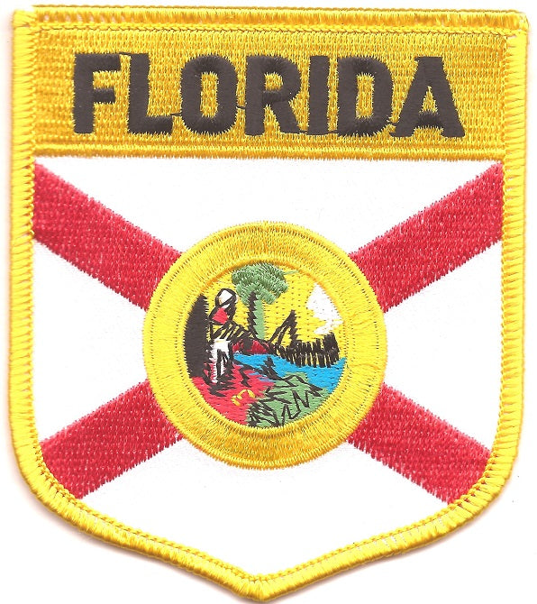 Florida Flag Patch -Shield