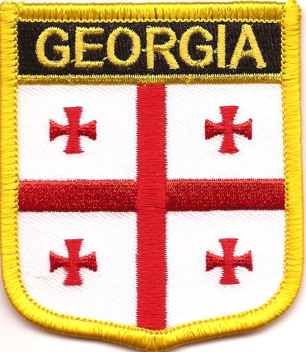 Georgia Republic Flag Patch - Shield