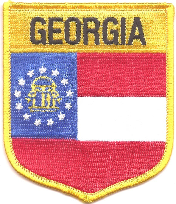 Georgia State Flag Patch - Shield