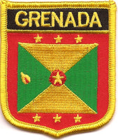 Grenada Flag Patch - Shield