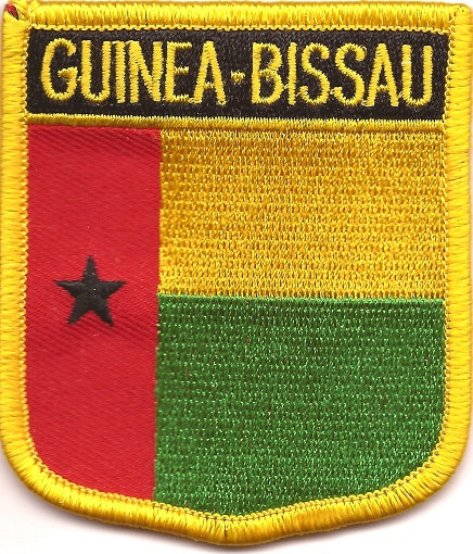 Guinea Bissau Flag Patch - Shield