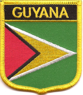 Guyana Flag Patch - Shield