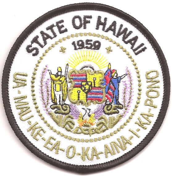 Hawaii State Seal Patch