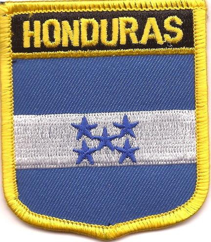 Honduras Flag Patch - Shield