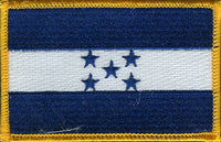 Honduras Flag Patch - Rectangle