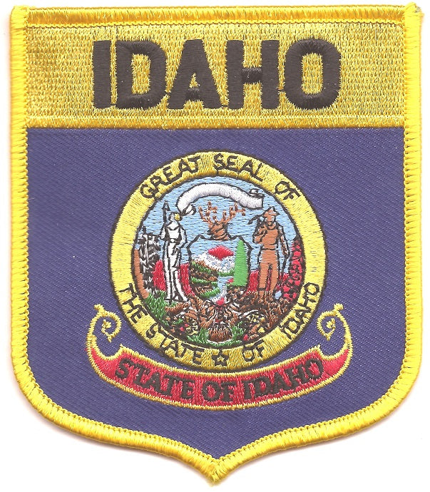 Idaho Flag Patch - Shield