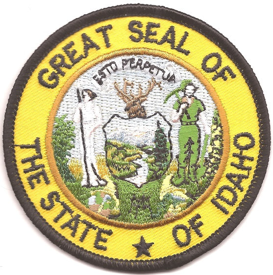 Idaho State Seal Patch
