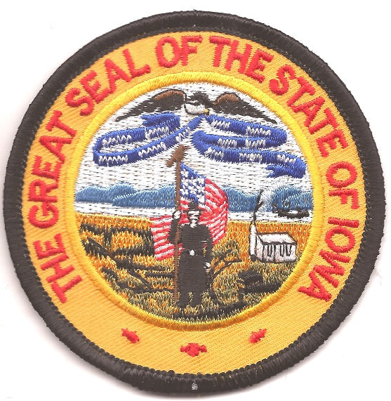 Iowa State Seal Patch