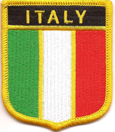 Italy Flag Patch - Shield