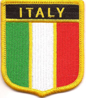 Italy Flag Patch - Shield