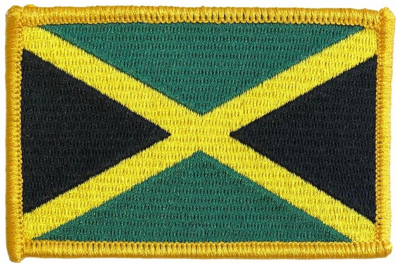 Jamaica Flag Patch - Rectangle