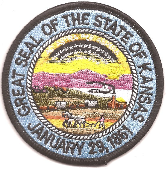 Kansas State Seal Patch