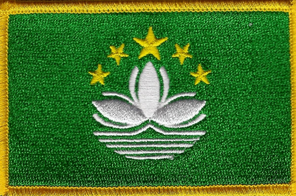 Macau Flag Patch - Rectangle