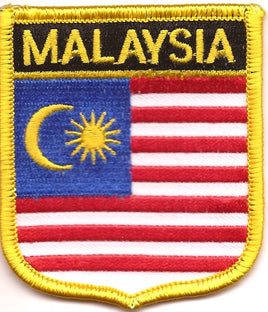 Malaysia Flag Patch - Shield