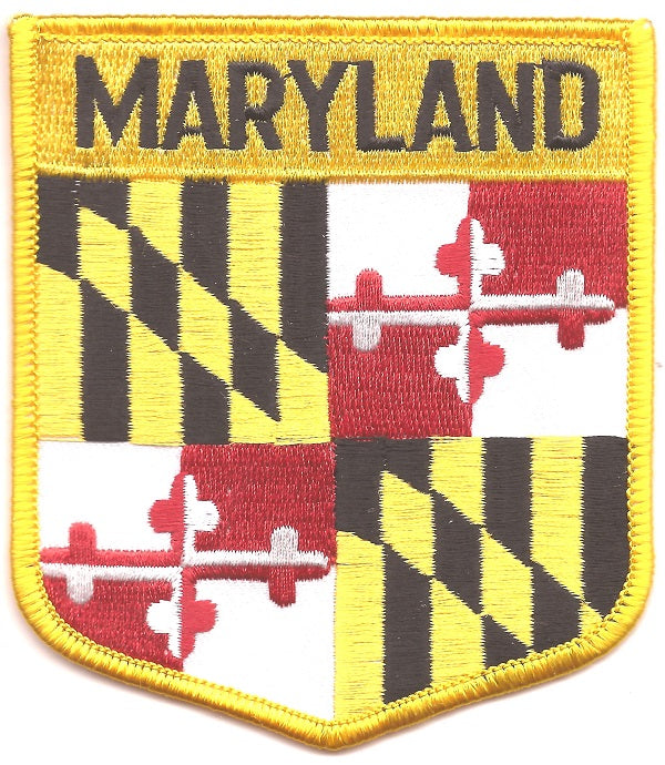 Maryland Flag Patch - Shield