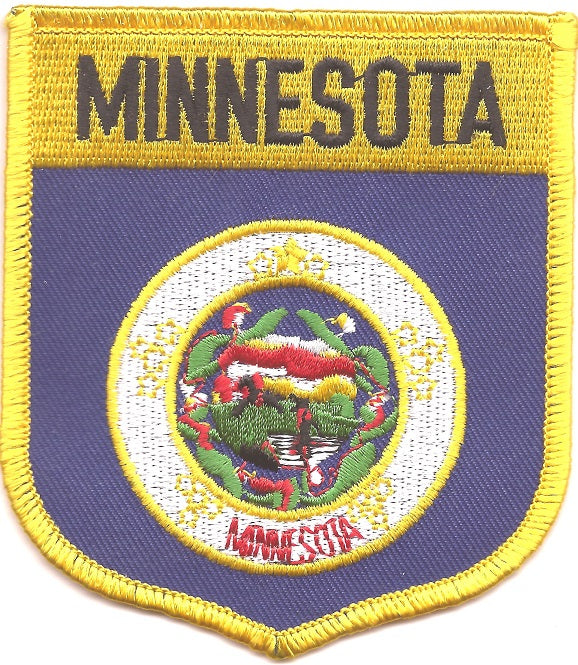 Minnesota Flag Patch - Shield