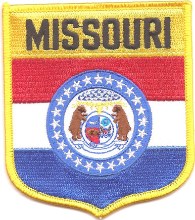 Missouri Flag Patch - Shield