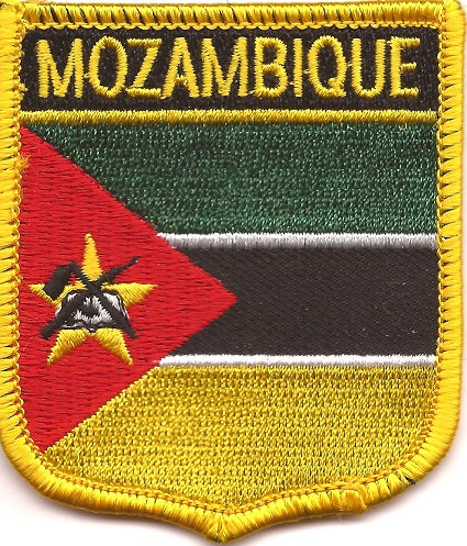 Mozambique Flag Patch - Shield