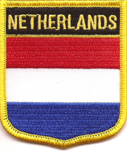 Netherlands (Holland) Flag Patch - Shield