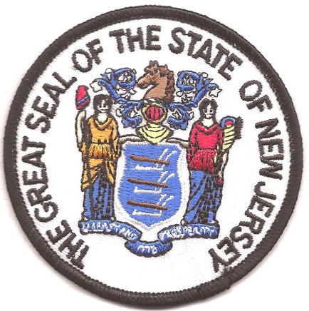 New Jersey State Seal Patch