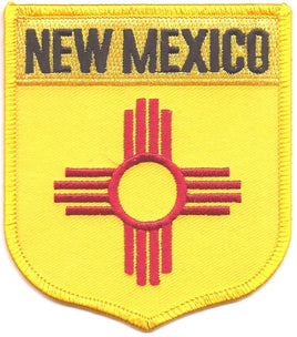 New Mexico Flag Patch - Shield