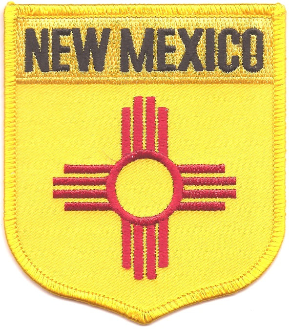 New Mexico Flag Patch - Shield