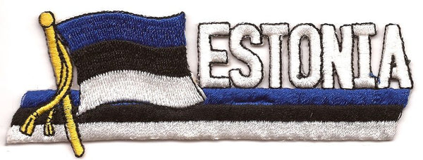 Estonia Descriptive Flag Patch