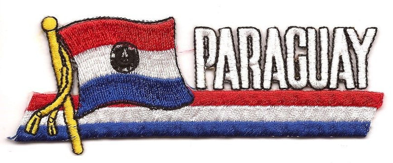 Paraguay Descriptive Flag Patch