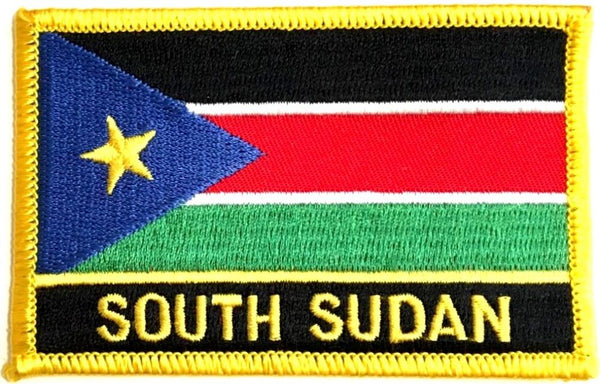 South Sudan Patch - Rectangle with Name