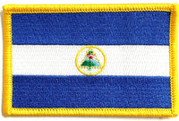 Nicaragua Flag Patch - Rectangle