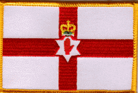 Northern Ireland Flag Patch - Rectangle