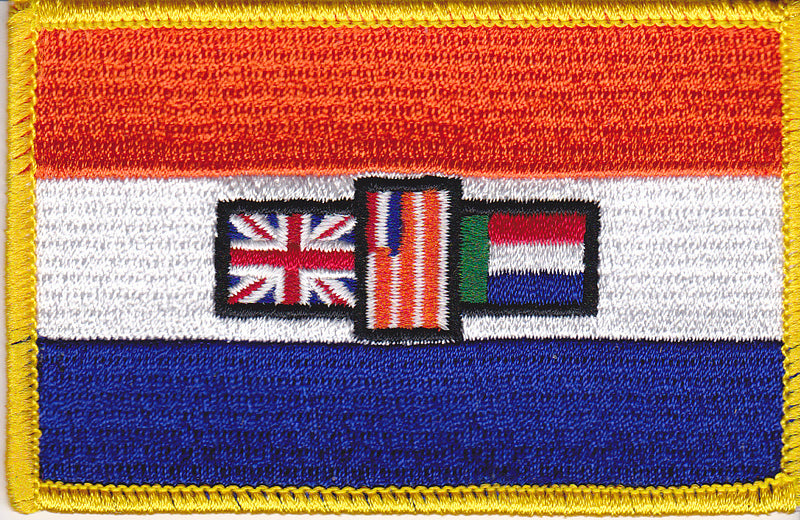 Old South Africa Flag Patch - Rectangle