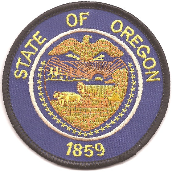 Oregon State Seal Patch