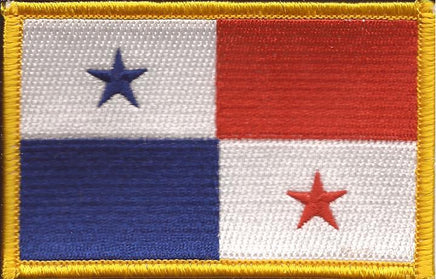 Panama Flag Patch - Rectangle