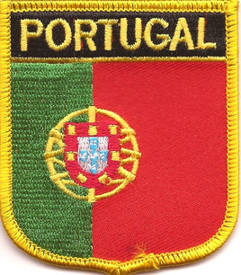Portugal Flag Patch - Shield