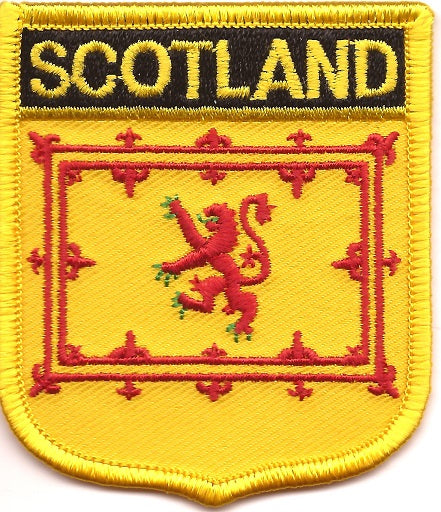 Scotland Lion Flag Patch - Shield