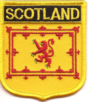 Scotland Lion Flag Patch - Shield