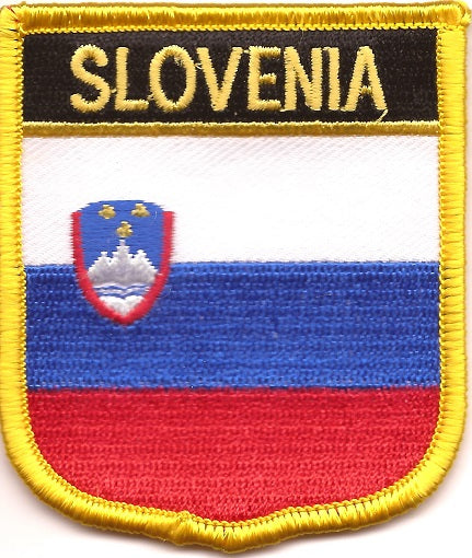 Slovenia Flag Patch - Shield