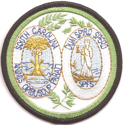 South Carolina State Seal Patch
