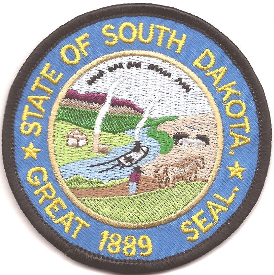 South Dakota State Seal Patch