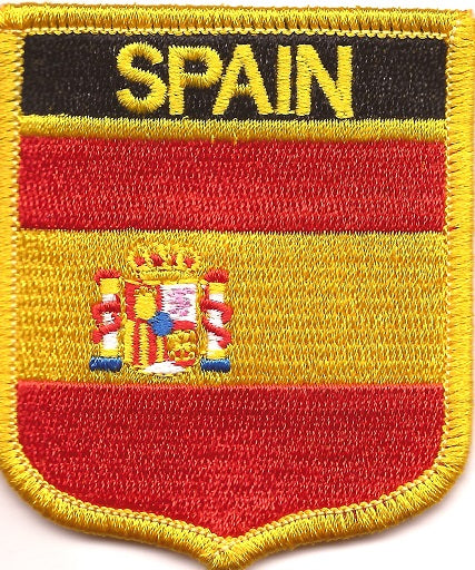 Spain Flag Patch - Shield