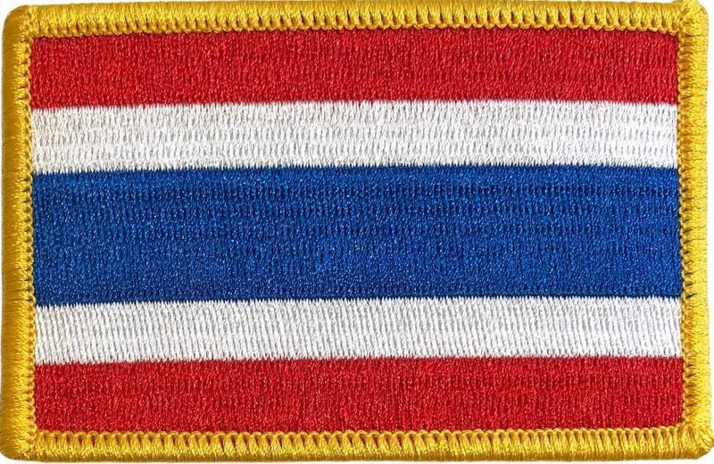 Thailand Flag Patch - Rectangle