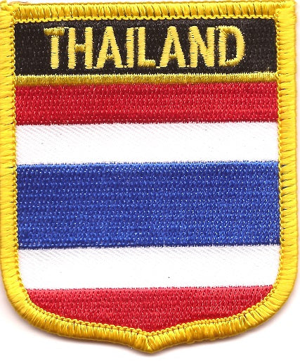 Thailand Flag Patch - Shield