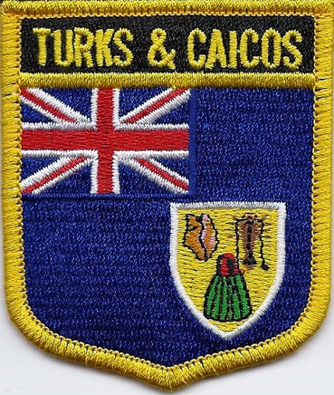 Turks & Caicos Patch - Shield