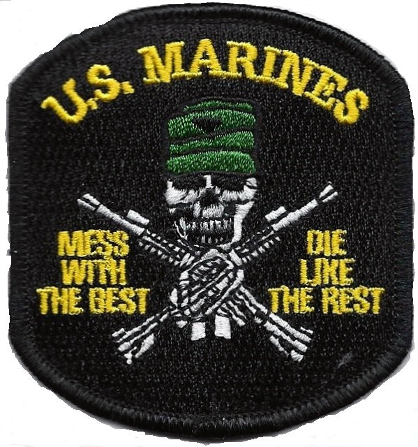 US Marines Patch - Mess With The Best