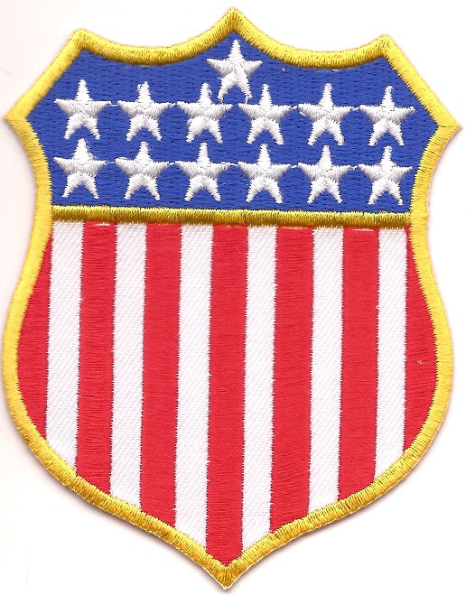 US Shield Patch - Badge Shape