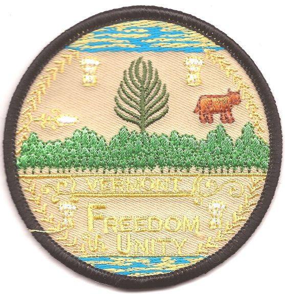 Vermont State Seal Patch
