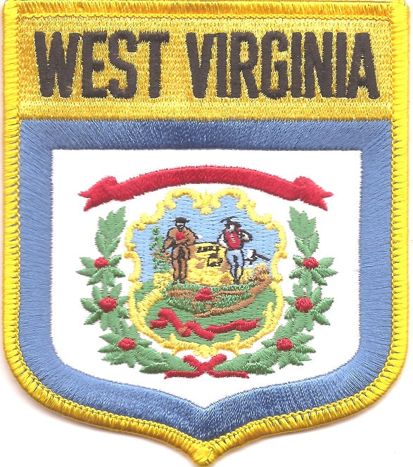 West Virginia Flag - Shield