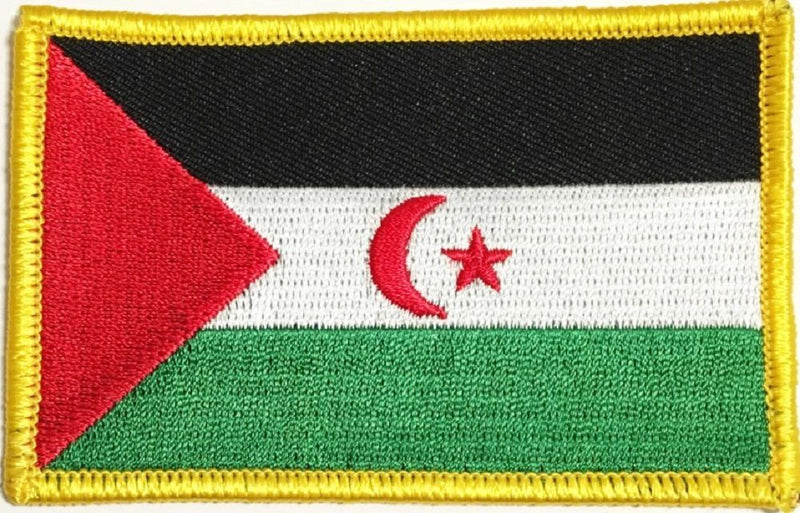Western Sahara Flag Patch - Rectangle