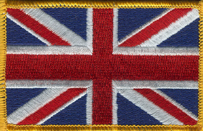 United Kingdom Flag Patch - Rectangle